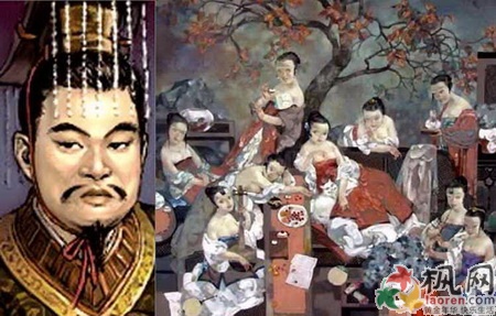 汉朝杨广让宫女穿开裆裤 杨广的萧皇后美色迷倒六君主