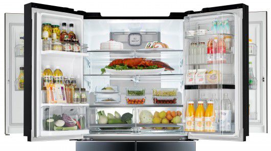 图]LG超大容量门中门冰箱将亮相CES大展