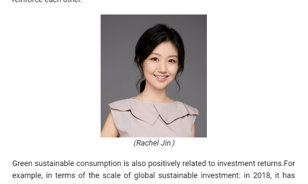 Furbish Fund创始人Rachel Jin国际消费者大会发表观点，引发诸多外媒讨论