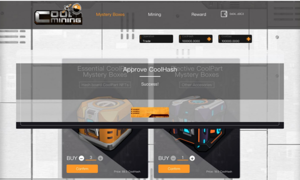 【白名单最后阶段】收集Coolmining NFT，每日发放数万美金奖励！