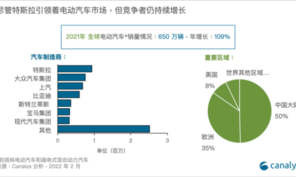 2021年中国十大电动车品牌销量：上汽跻身前三 比亚迪排名第四